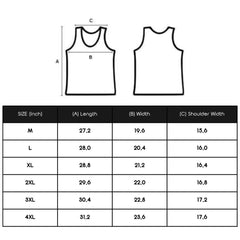 GenX Skull Cotton Tank Top Custom EST for 1965-1980 Generation
