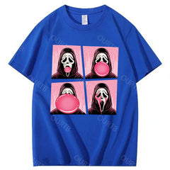 Chewing Gum Bubbles Halloween 100% Cotton T-Shirt