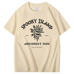 Spooky Island Halloween 100% Cotton T-Shirt