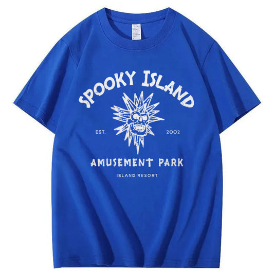Spooky Island Halloween 100% Cotton T-Shirt
