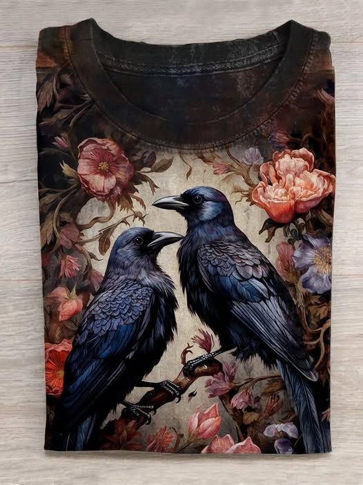 Halloween Raven Crows T-shirt
