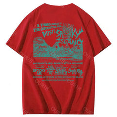 Spooky Island Halloween 100% Cotton T-Shirt