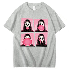 Chewing Gum Bubbles Halloween 100% Cotton T-Shirt