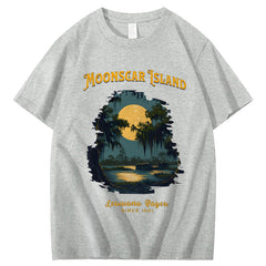 Moonscar Island 100% Cotton T-Shirt