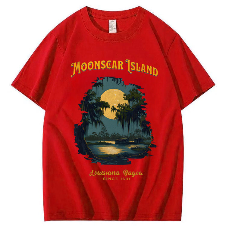 Moonscar Island 100% Cotton T-Shirt