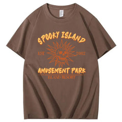 Spooky Island Halloween 100% Cotton T-Shirt