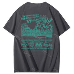 Spooky Island Halloween 100% Cotton T-Shirt