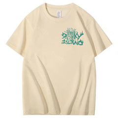 Spooky Island Halloween 100% Cotton T-Shirt