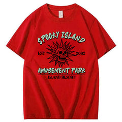 Spooky Island Halloween 100% Cotton T-Shirt