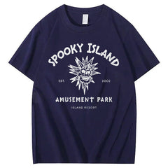 Spooky Island Halloween 100% Cotton T-Shirt
