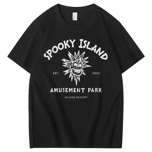 Spooky Island Halloween 100% Cotton T-Shirt