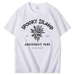 Spooky Island Halloween 100% Cotton T-Shirt