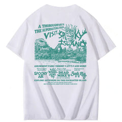 Spooky Island Halloween 100% Cotton T-Shirt