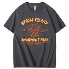 Spooky Island Halloween 100% Cotton T-Shirt