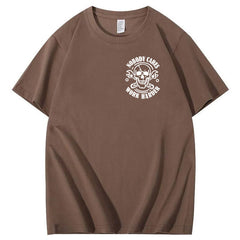 No One Owns You Shit Work Hard  Pattern Print 100%Cotton T-Shirt