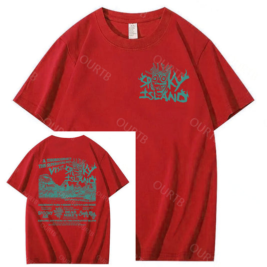 Spooky Island Halloween 100% Cotton T-Shirt