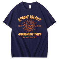 Spooky Island Halloween 100% Cotton T-Shirt