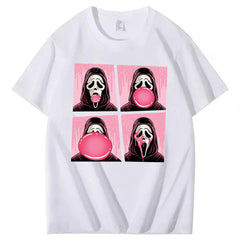 Chewing Gum Bubbles Halloween 100% Cotton T-Shirt