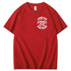 No One Owns You Shit Work Hard  Pattern Print 100%Cotton T-Shirt