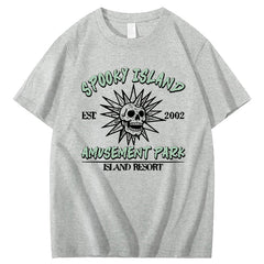 Spooky Island Halloween 100% Cotton T-Shirt