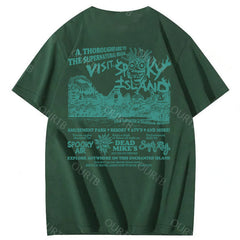 Spooky Island Halloween 100% Cotton T-Shirt
