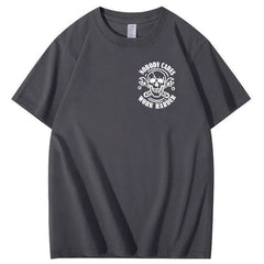 No One Owns You Shit Work Hard  Pattern Print 100%Cotton T-Shirt