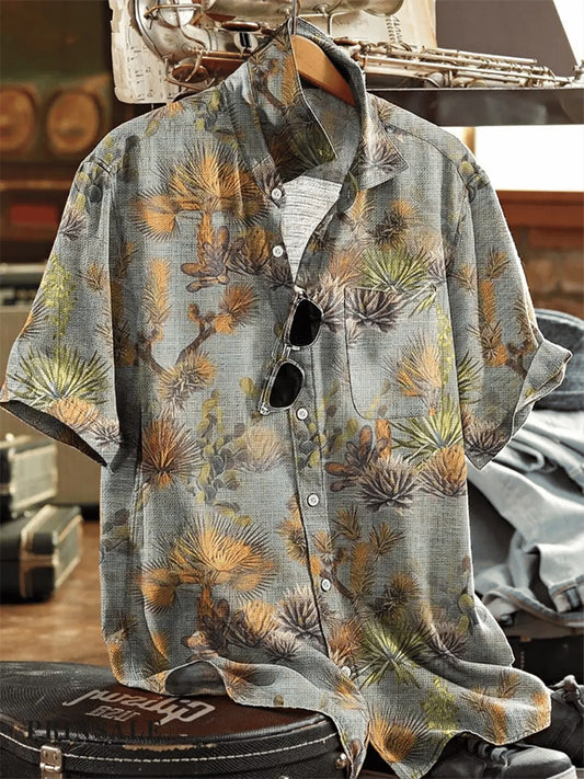 Men's Vintage Short Sleeve Shirt