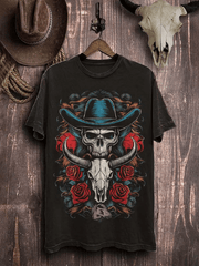 Women's Vintage Western Printed T-Shirt