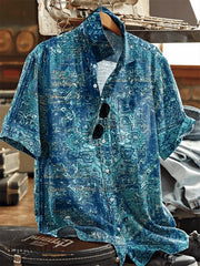Men's Vintage Short Sleeve Shirt