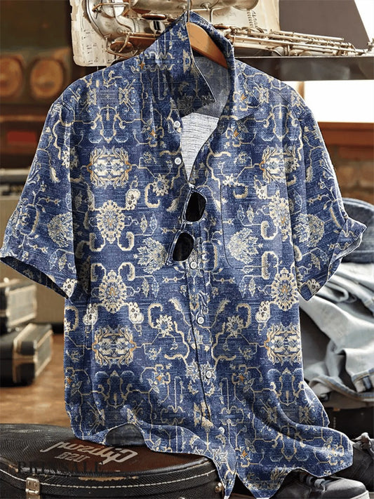 Men's Vintage Short Sleeve Shirt