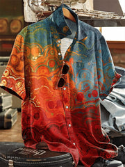 Men's Vintage Short Sleeve Shirt