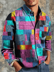 Men's Vintage Long Sleeve Shirt