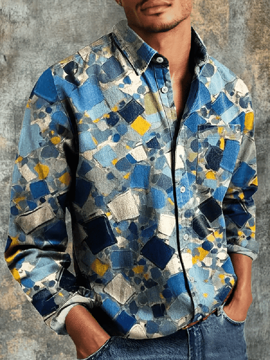 Men's Vintage Long Sleeve Shirt