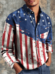 Men's Vintage Long Sleeve Shirt