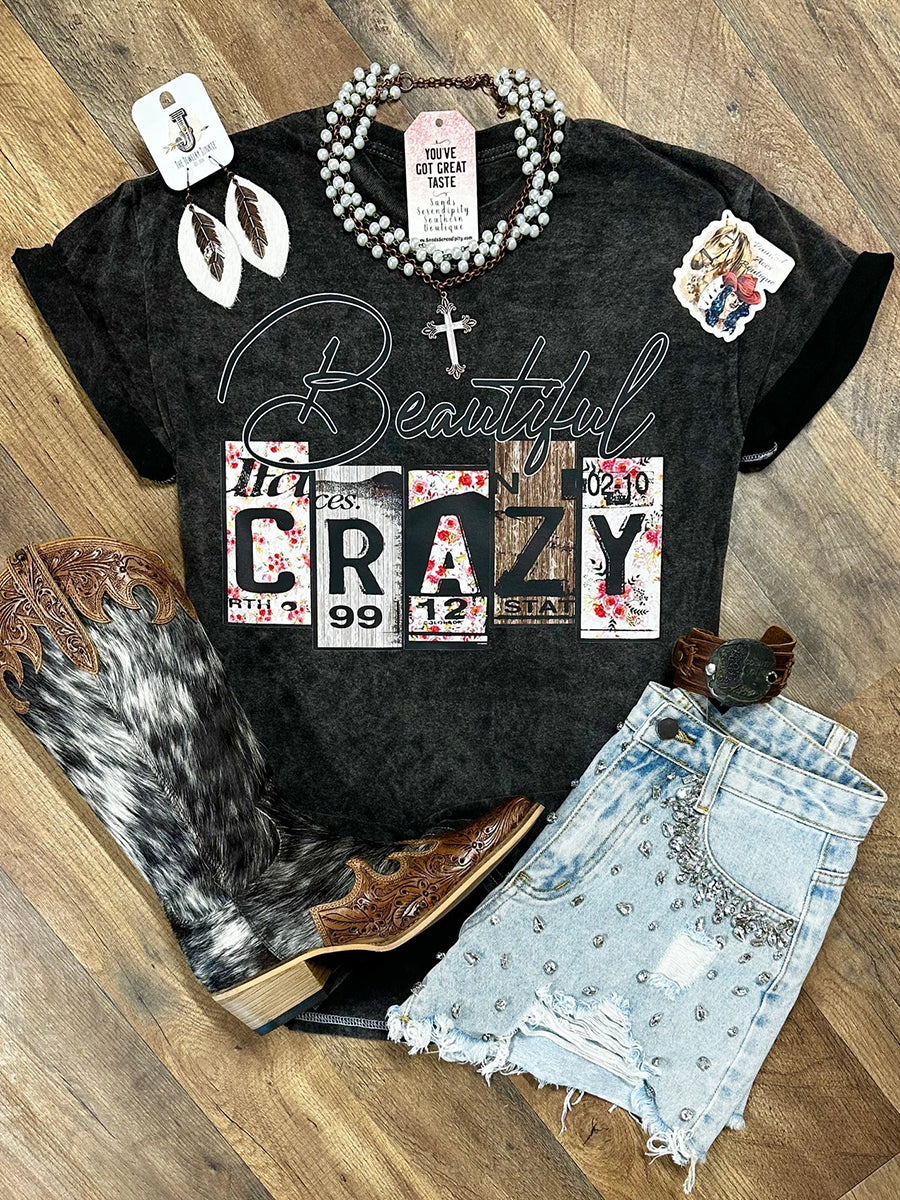 Women's Beautiful Crazy Printed T-shirt