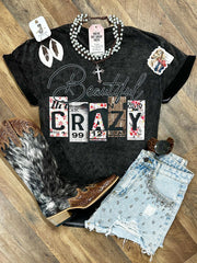 Women's Beautiful Crazy Printed T-shirt