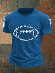 Men's Football Gameday Football Fans Casual Tee