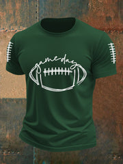 Men's Football Gameday Football Fans Casual Tee
