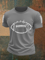 Men's Football Gameday Football Fans Casual Tee