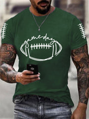 Men's Football Gameday Football Fans Casual Tee