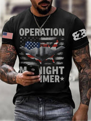 Men's Midnight Hammer Spirit Printed T-shirt