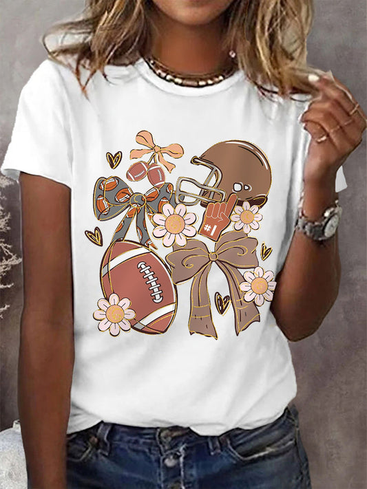 Women's Football Fans Gameday Casual Tee