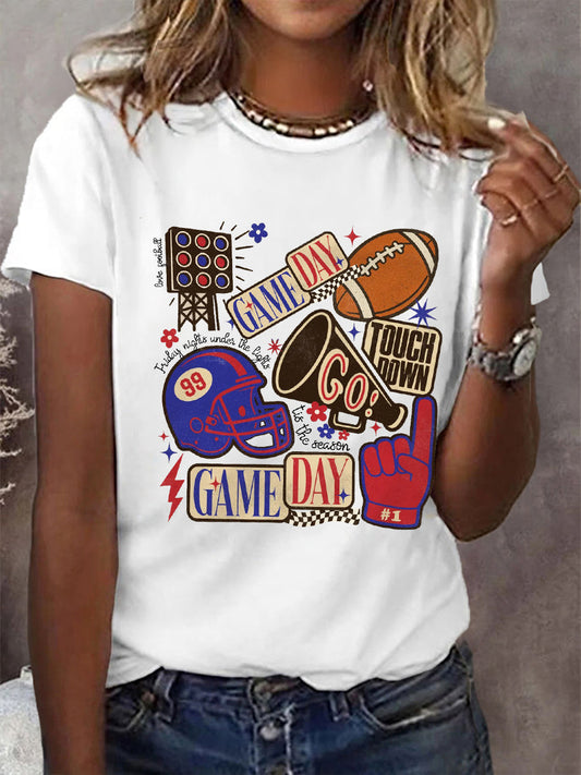 Women's Football Fans Gameday Casual Tee