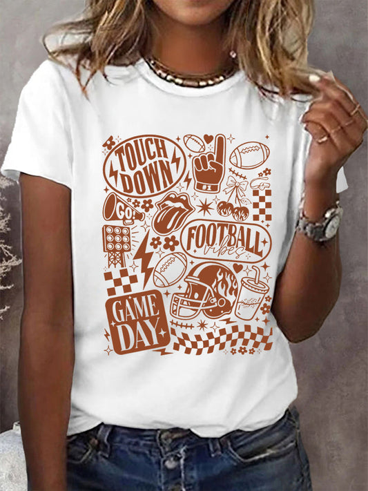 Women's Football Fans Gameday Casual Tee