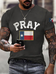 Men's Texas Strong Print T-Shirt