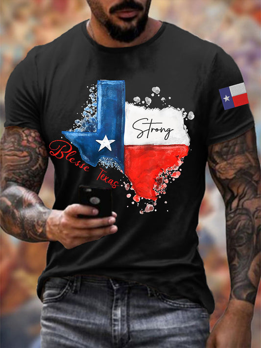 Men's Texas Strong Short Sleeves T-shirt