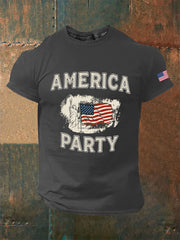 Men's AMP Printed Casual T-Shirt