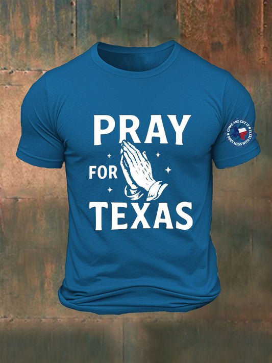 Men's Texas Strong Printed T-shirt
