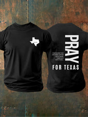 Men's Texas Strong Printed T-shirt