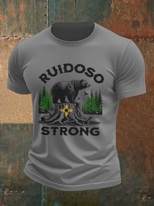 Men's New Mexico Ruidoso Strong Short Sleeves T-shirt
